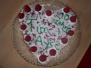 Himbeer-Herz-Kuchen - Rezept