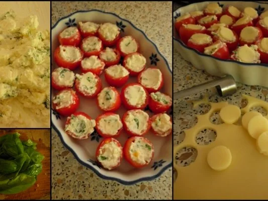 Rezept: Gefüllte Kirschtomaten und Tomaten-Paprika-Suppe Bild Nr. 3 Gefüllte Kirschtomaten und Tomaten-Paprika-Suppe - Rezept - Bild Nr. 3