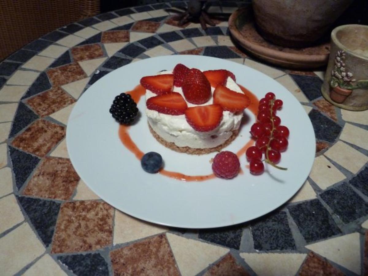 Erdbeer-Rosmarin-Cheesecake - Rezept Von Einsendungen Das perfekte
Dinner