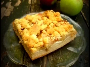 Streuselkuchen mit Äpfeln - Rezept