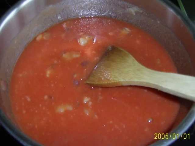 Rezept: Schwein: Spirelli mit Jägerschnitzel & Tomatensoße Bild Nr. 7 Schwein: Spirelli mit Jägerschnitzel & Tomatensoße - Rezept - Bild Nr. 7