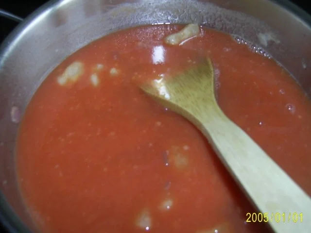 Rezept: Schwein: Spirelli mit Jägerschnitzel & Tomatensoße Bild Nr. 8 Schwein: Spirelli mit Jägerschnitzel & Tomatensoße - Rezept - Bild Nr. 8