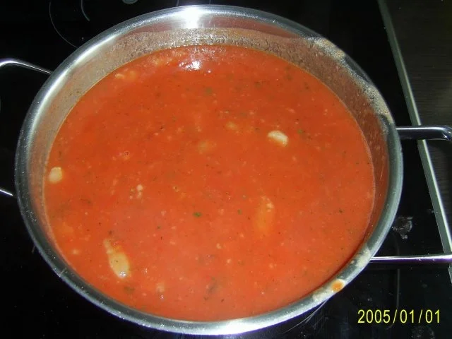 Rezept: Schwein: Spirelli mit Jägerschnitzel & Tomatensoße Bild Nr. 11 Schwein: Spirelli mit Jägerschnitzel & Tomatensoße - Rezept - Bild Nr. 11