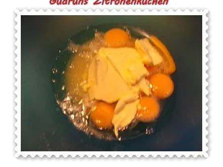 Kuchen: Zitronenkuchen - Rezept - Bild Nr. 3