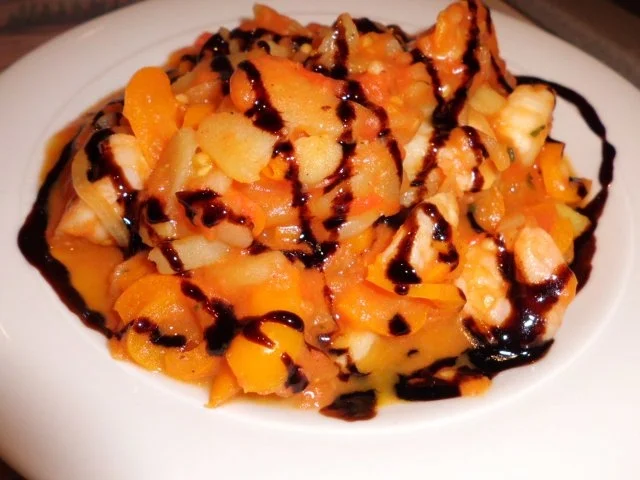 Pfannengericht: Gemüse-Garnelen-Pfanne "Spice Espania" - Rezept