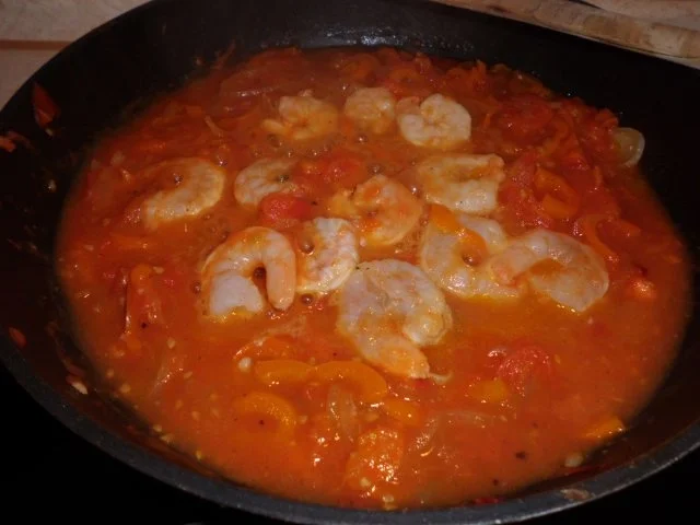 Pfannengericht: Gemüse-Garnelen-Pfanne "Spice Espania" - Rezept - Bild Nr. 4