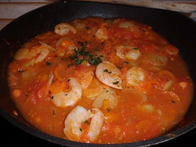 Pfannengericht: Gemüse-Garnelen-Pfanne "Spice Espania" - Rezept - Bild Nr. 5