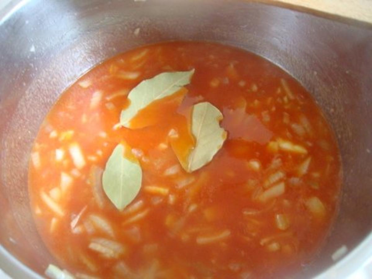 Fenchel-Tomaten-Suppe mit Garneleneinlage - Rezept - Bild Nr. 6