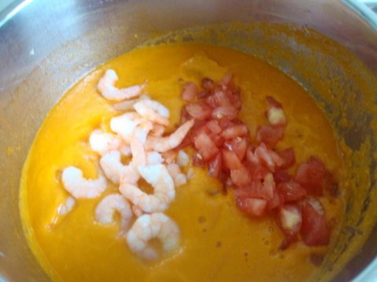 Fenchel-Tomaten-Suppe mit Garneleneinlage - Rezept - Bild Nr. 11