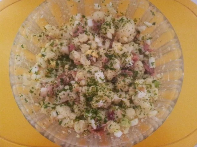 Marinierter Blumenkohl mit Eier-Häckerle - Rezept - Bild Nr. 2