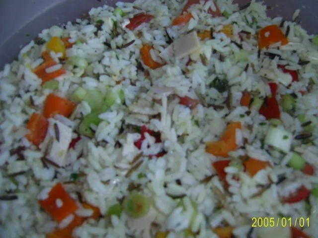 Rezept: Party-Idee: Bunter Reissalat..... Bild Nr. 9 Party-Idee: Bunter Reissalat..... - Rezept - Bild Nr. 9