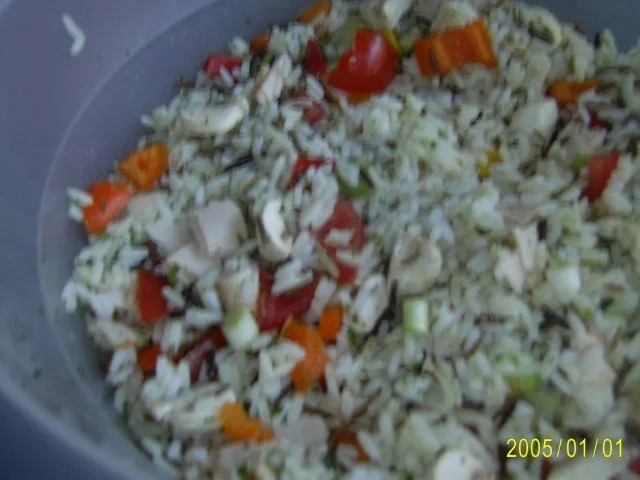 Rezept: Party-Idee: Bunter Reissalat..... Bild Nr. 10 Party-Idee: Bunter Reissalat..... - Rezept - Bild Nr. 10