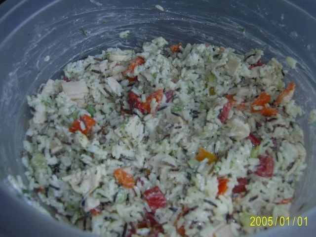 Rezept: Party-Idee: Bunter Reissalat..... Bild Nr. 11 Party-Idee: Bunter Reissalat..... - Rezept - Bild Nr. 11