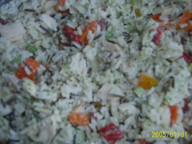 Rezept: Party-Idee: Bunter Reissalat..... Bild Nr. 12 Party-Idee: Bunter Reissalat..... - Rezept - Bild Nr. 12