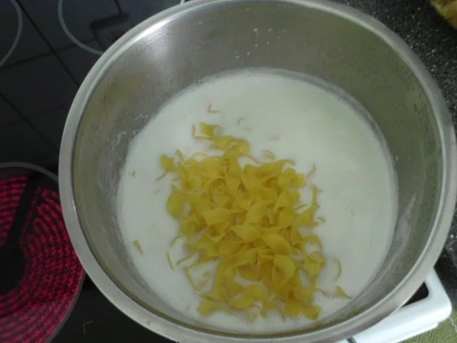 Milchnudeln-Dessert - Rezept - Bild Nr. 2