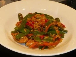 Rezept: Pfannengerührtes asiatischer Art Pfannengerührtes asiatischer Art - Rezept