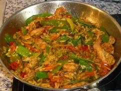 Rezept: Pfannengerührtes asiatischer Art Bild Nr. 5 Pfannengerührtes asiatischer Art - Rezept - Bild Nr. 5