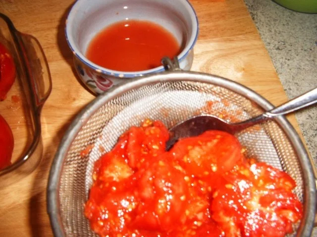 Tomaten gefüllt mit Kartoffelhäubchen - Rezept - Bild Nr. 5