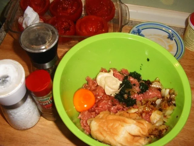 Tomaten gefüllt mit Kartoffelhäubchen - Rezept - Bild Nr. 7