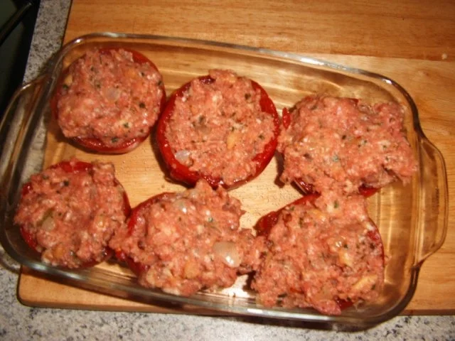 Tomaten gefüllt mit Kartoffelhäubchen - Rezept - Bild Nr. 8