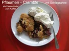 Zwetschgen - Crumble - Rezept