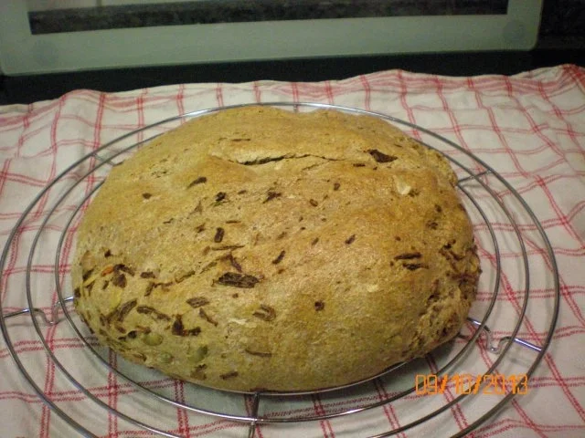 Rezept: Brot: Brot mit Zwiebeln Brot: Brot mit Zwiebeln - Rezept