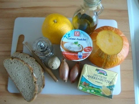 Kürbis-Orangensuppe mit Zimtcroûtons - Rezept - Bild Nr. 5
