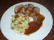 Schweine Filet - mit Broccolikartoffeln - Rezept