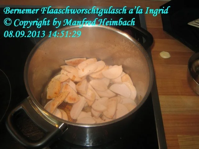Rezept: Hessisch – Bernemer Flaaschworschtgulasch a’la Ingrid Bild Nr. 4 Hessisch – Bernemer Flaaschworschtgulasch a’la Ingrid - Rezept - Bild Nr. 4