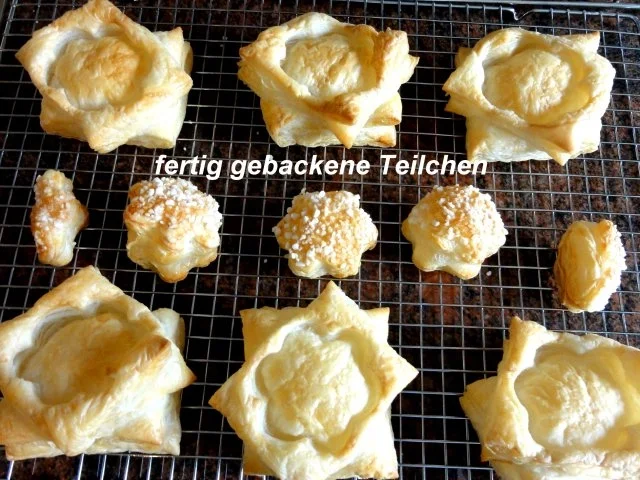 Blätterteig:   ANANAS - ROSEN - Rezept - Bild Nr. 6