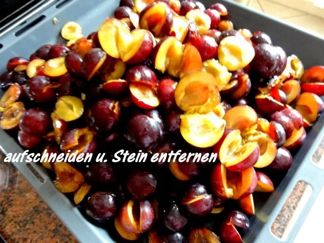 Rezept: M+G: PFLAUMENMUS als Brotaufstrich Bild Nr. 4 M+G: PFLAUMENMUS als Brotaufstrich - Rezept - Bild Nr. 4