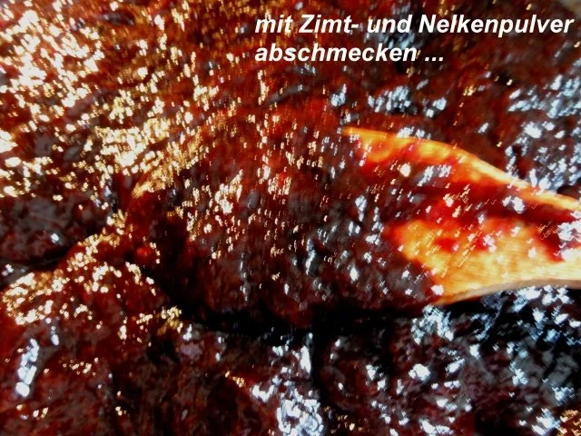 Rezept: M+G: PFLAUMENMUS als Brotaufstrich Bild Nr. 6 M+G: PFLAUMENMUS als Brotaufstrich - Rezept - Bild Nr. 6