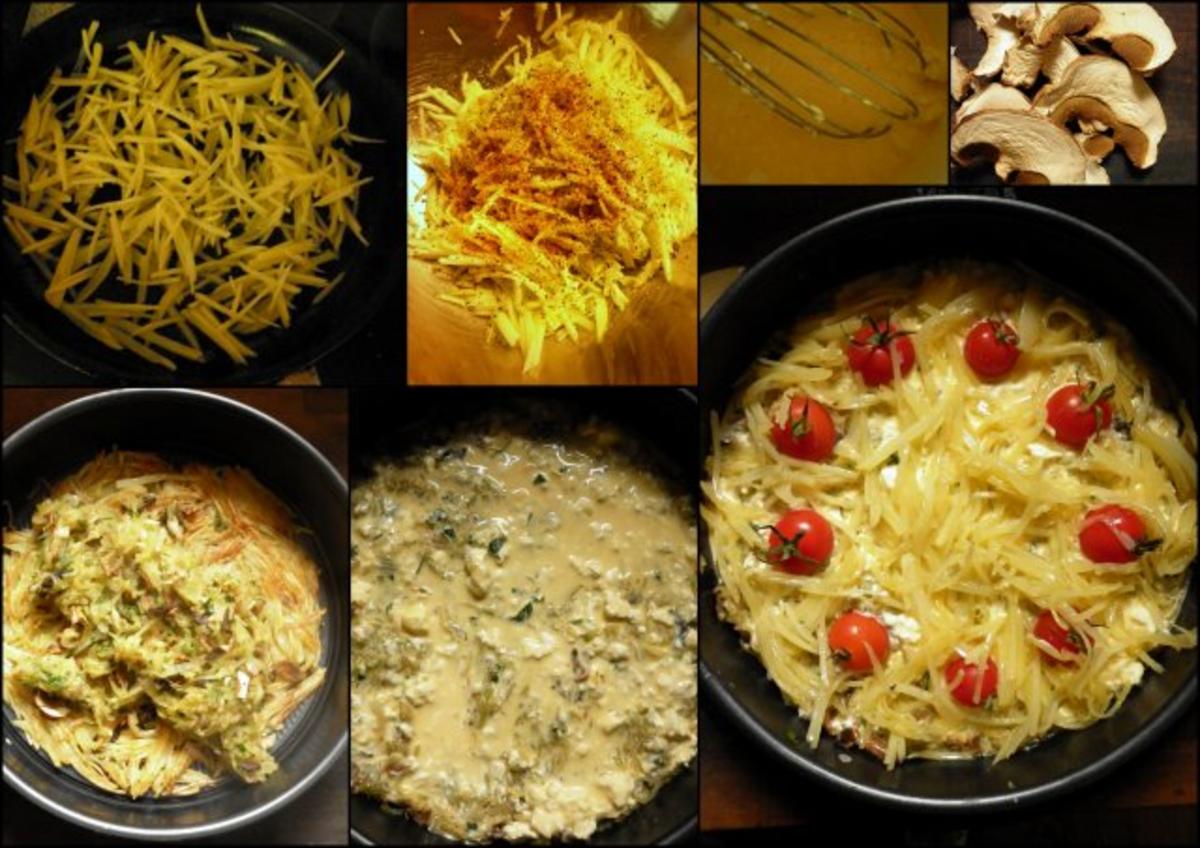 Zucchini-Tarte - Rezept - Bild Nr. 4
