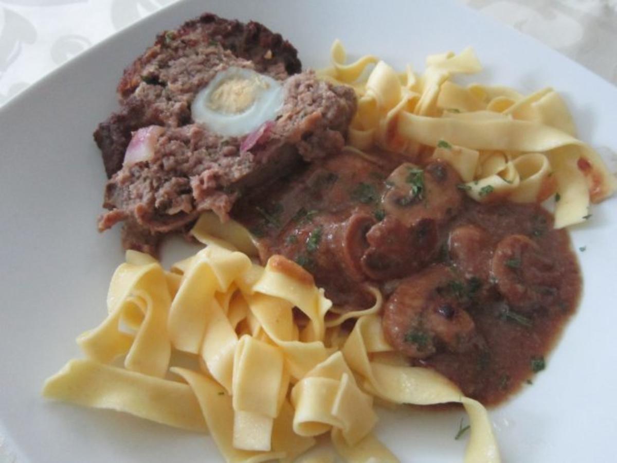 Bilder für Gefüllter Hackbraten - Rezept