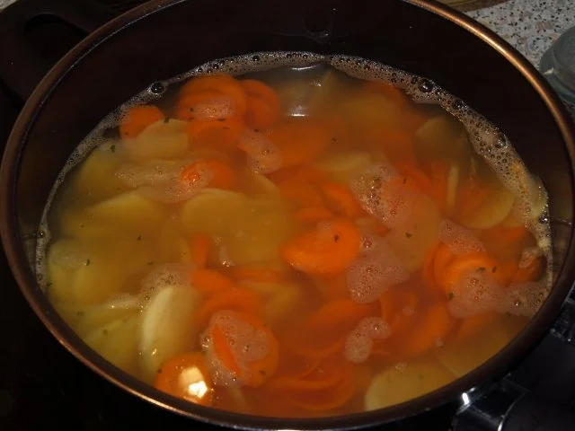 Kabeljau-Kartoffel-Möhren-Gratin - Rezept - Bild Nr. 2