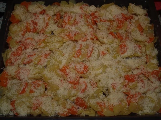 Kabeljau-Kartoffel-Möhren-Gratin - Rezept - Bild Nr. 4