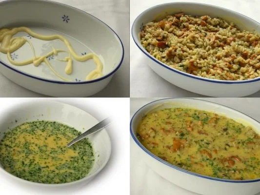 Bulgarisches Pilz-Gratin - Rezept - Bild Nr. 4