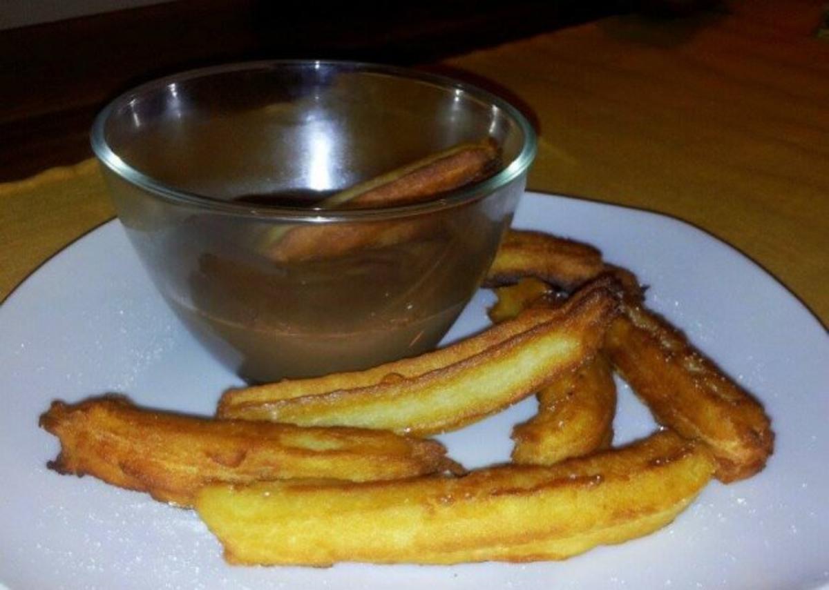 Churros con chocolate - Rezept