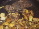 Westernkartoffeln mit einem Steak - Rezept