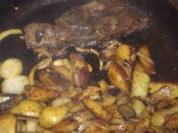 Westernkartoffeln mit einem Steak - Rezept