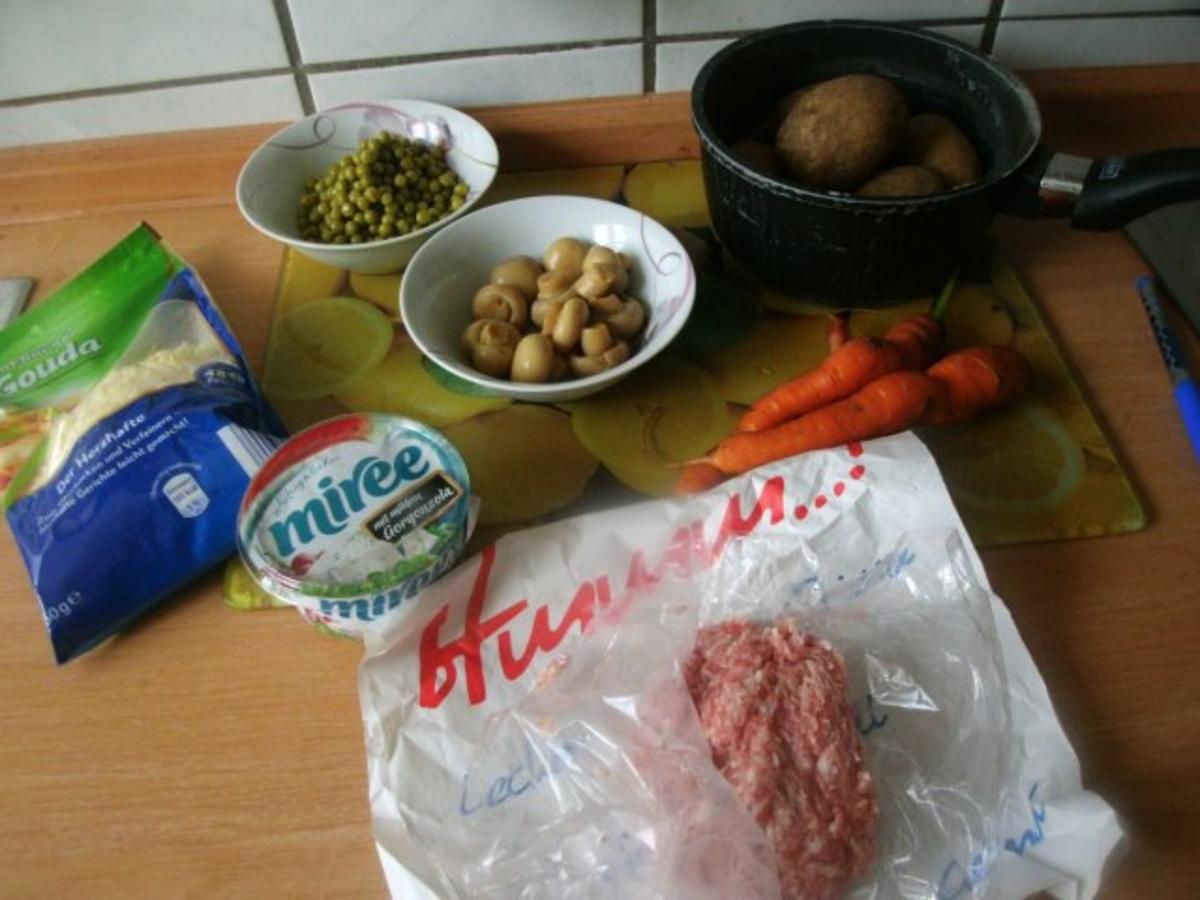 Gorgonzola - Kartoffelgratin - Rezept - Bild Nr. 2