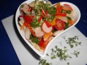 Nudelsalat *bunter Herbst* - Rezept