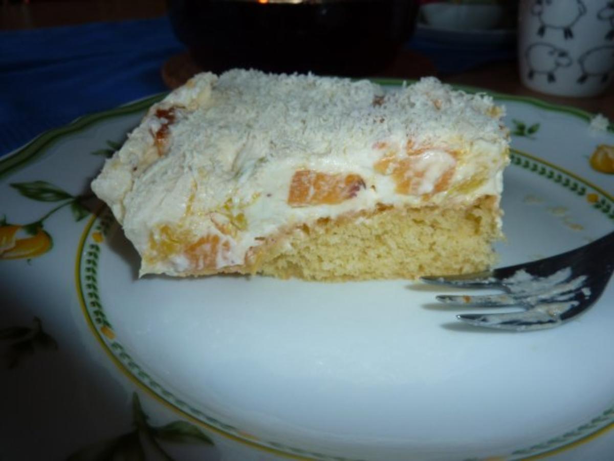 Torten: Nektarinen-Mango-Schmandtorte - Rezept