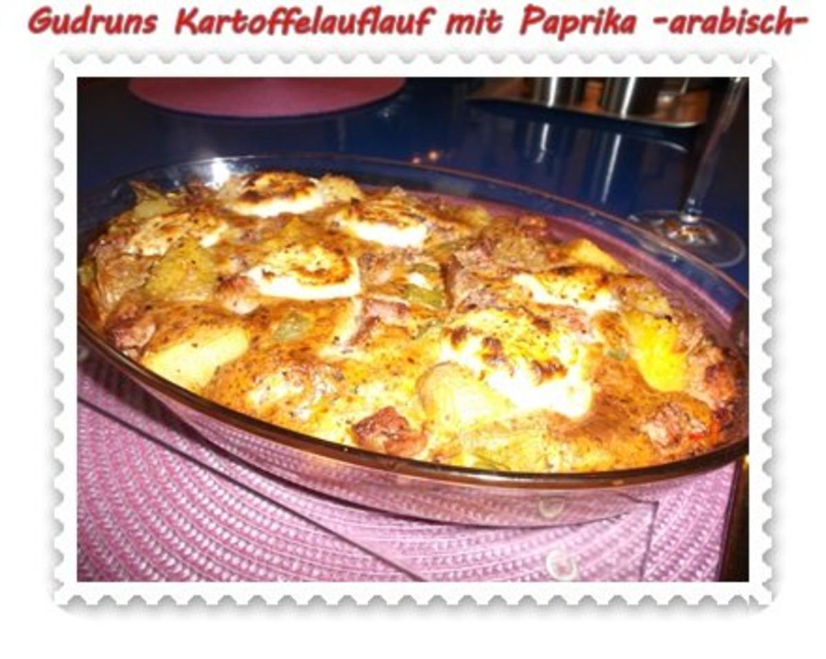 Kartoffeln: Kartoffelauflauf mit Paprika - Rezept