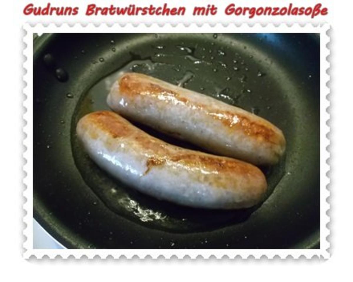 Fleisch: Bratwürstchen mit Gorgonzolasoße - Rezept - Bild Nr. 9