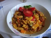 Bunte Käse - Hörnchen - Suppe - Rezept