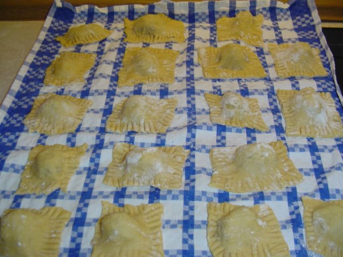 Ravioli mit  Hackfleischfüllung - Rezept - Bild Nr. 10