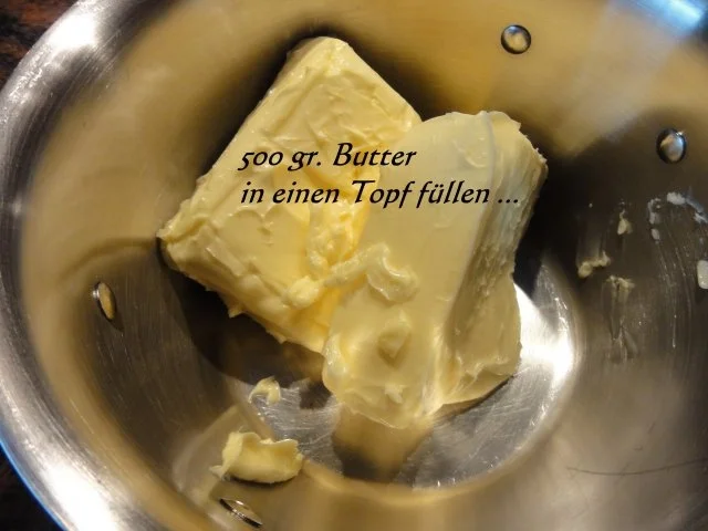 Diverses:   BUTTERSCHMALZ - Rezept - Bild Nr. 2