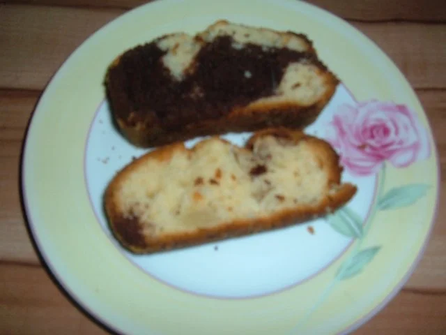 Rezept: Kuchen : Marmor mit Apfel Bild Nr. 2 Kuchen : Marmor mit Apfel - Rezept - Bild Nr. 2