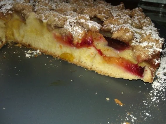 Schneller Zwetschgen-Mirabellenkuchen - Rezept - Bild Nr. 4